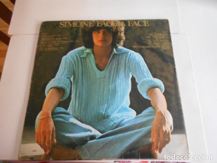 Discos de vinilo: SIMONE-LP FACE A FACE-PORT.TROQUELADA - Foto 3
