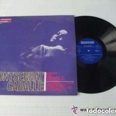 Discos de vinilo: MONTSERRAT CABALLÉ– ARIAS DE BELLINI Y DONIZETTI – LP VERGARA 1966