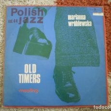 Discos de vinilo: LP. POLISH JAZZ. OLD TIMERS. MEETING + MARIANNA WROBLEWSKA. AÑO 1975.