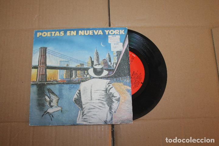 Discos de vinilo: POETAS EN NUEVA YORK, SINGLE - Foto 2