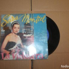 Discos de vinilo: SARA MONTIEL, LA VIOLETERA, SINGLE. Lote 153543322