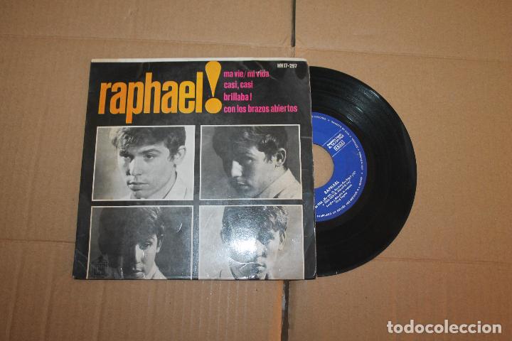 Discos de vinilo: RAPHAEL, MA VIE/MI VIDA, SINGLE - Foto 1