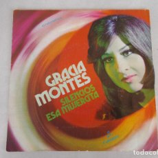 Discos de vinilo: GRACIA MONTES - SILENCIOS - SG - 1972. Lote 153557262