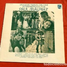 Discos de vinilo: GRANDES TEMAS DEL CINE (LP 1978) VERSIONES DE PAUL MAURIAT - PADRINO, MRS. ROBINSON, LOVE STORY ..... Lote 153563622