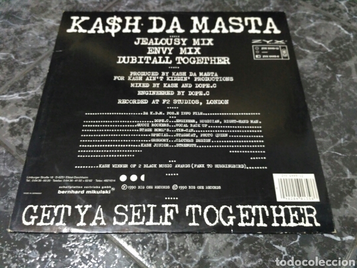 Discos de vinilo: Kash Da Masta - Get Ya Self Together - Foto 2