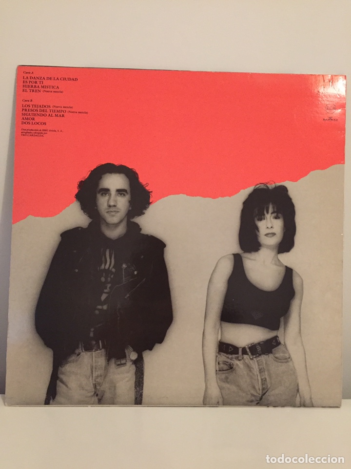 Discos de vinilo: COMPLICES-LA DANZA DE LA CIUDAD-LP 1990 - Foto 3