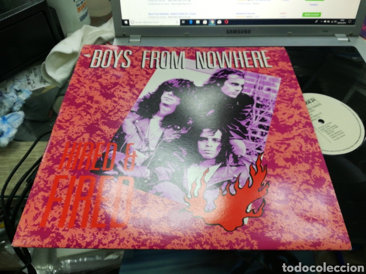 Discos de vinilo: Boys from nowhere mini lp hired & fired Australia - Foto 1