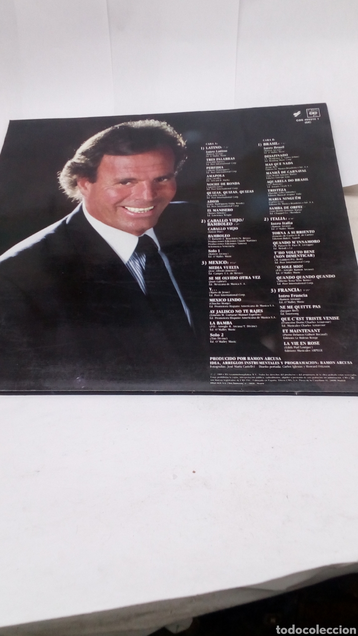 Discos de vinilo: Discos de vinilo Julio Iglesias Raices - Foto 2