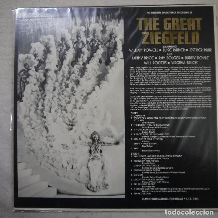 Discos de vinilo: THE GREAT ZIEGFELD - LP - Foto 2