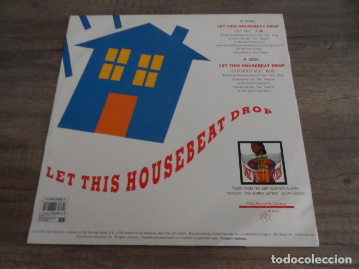 Discos de vinilo: Ya Kid K - Let This Housebeat Drop - Foto 2