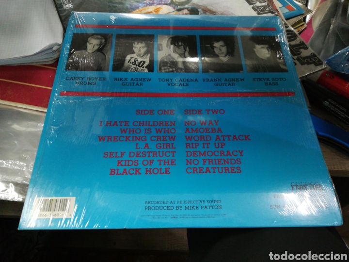 Discos de vinilo: Adolescents lp u.s.a. 1981 - Foto 2