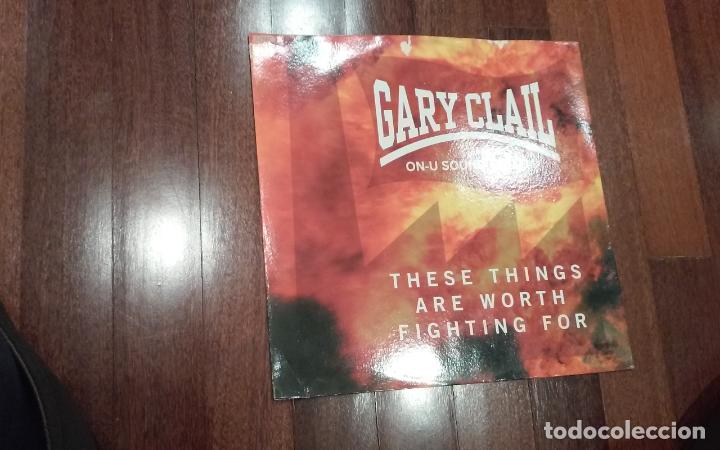 Discos de vinilo: Gary clail -these things are woth fighting for.maxi - Foto 1