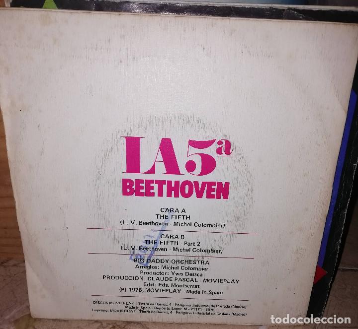 Discos de vinilo: Big Daddy Orchestra &ndash; La 5&ordf;  Spain 1976 - Foto 2
