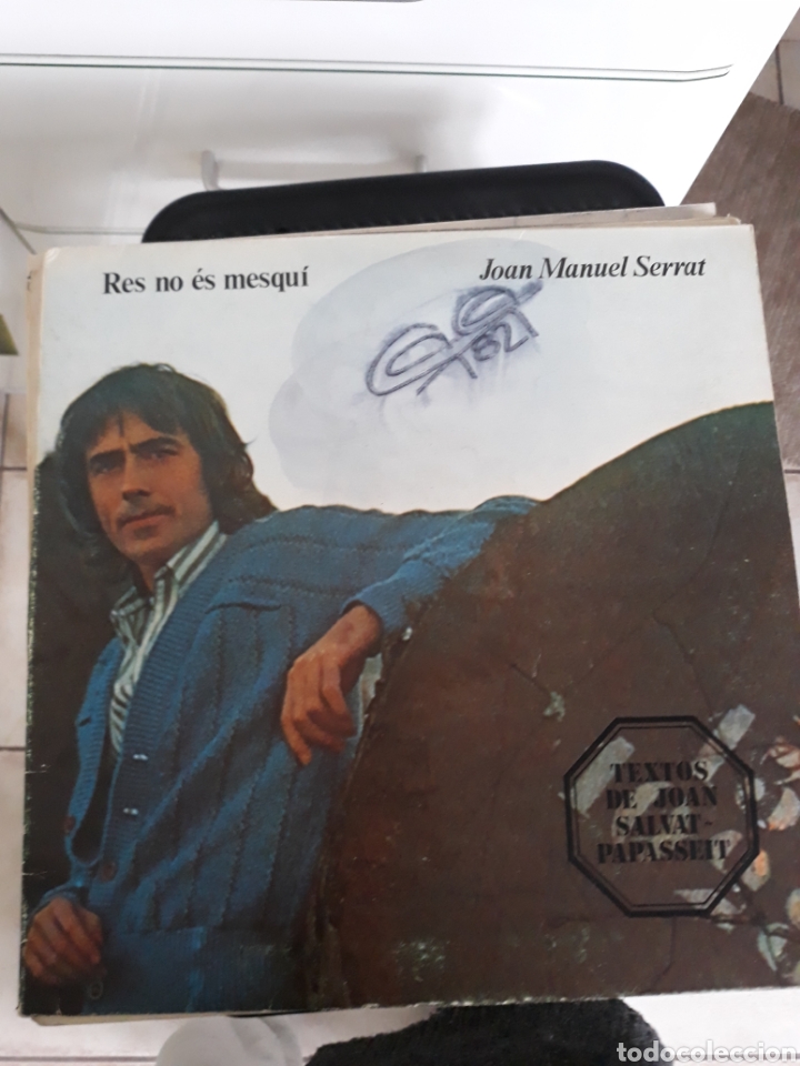 Discos de vinilo: VINILO SERRAT. RES NE MES QUI - Foto 1