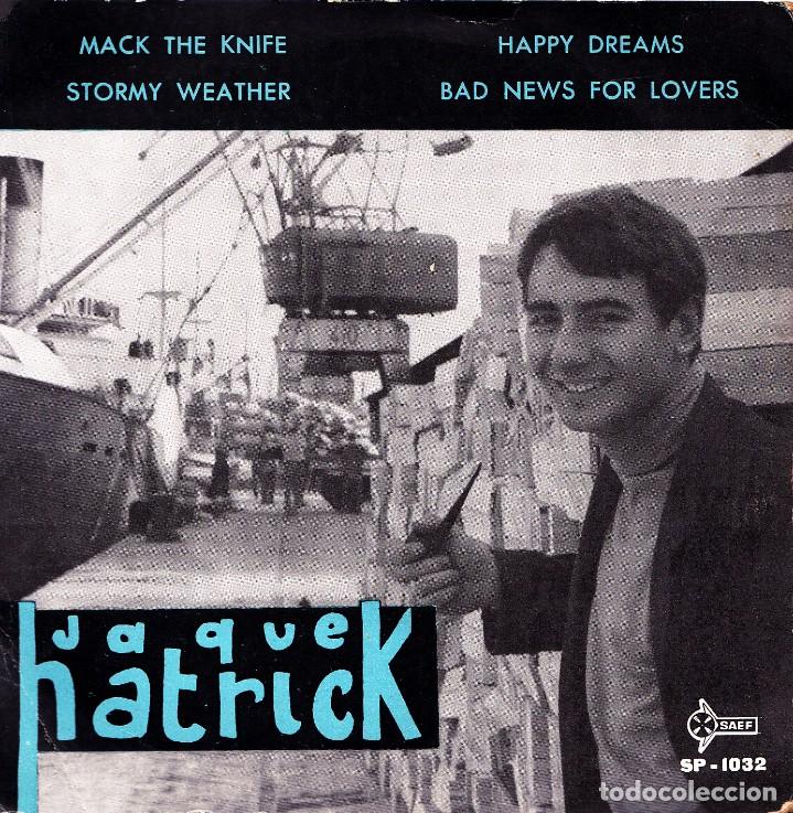 Discos de vinilo: PATRICK JAQUE - MACK THE KNIFE + 3 EP  SPAIN 1960 - Foto 1