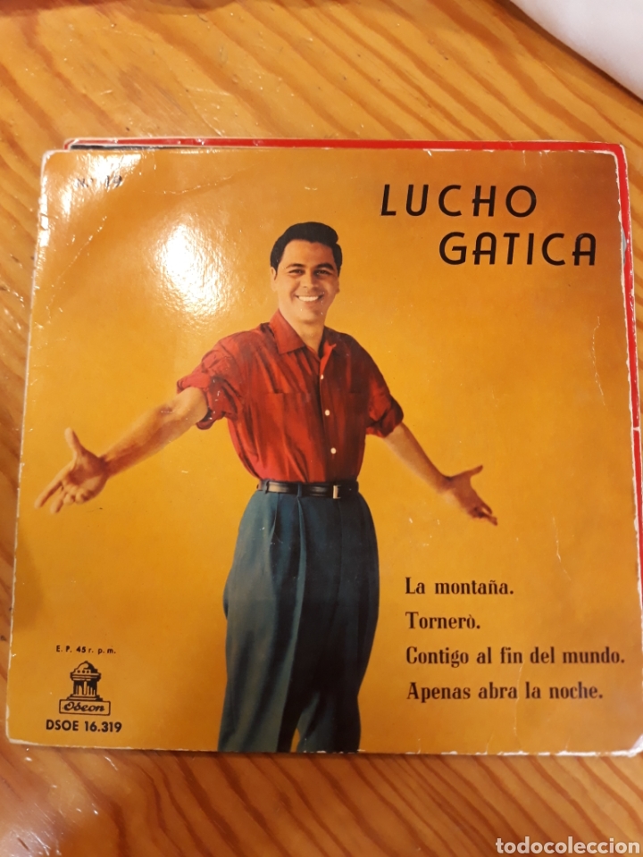 Discos de vinilo: SINGLE LUCHO GATICA - Foto 1