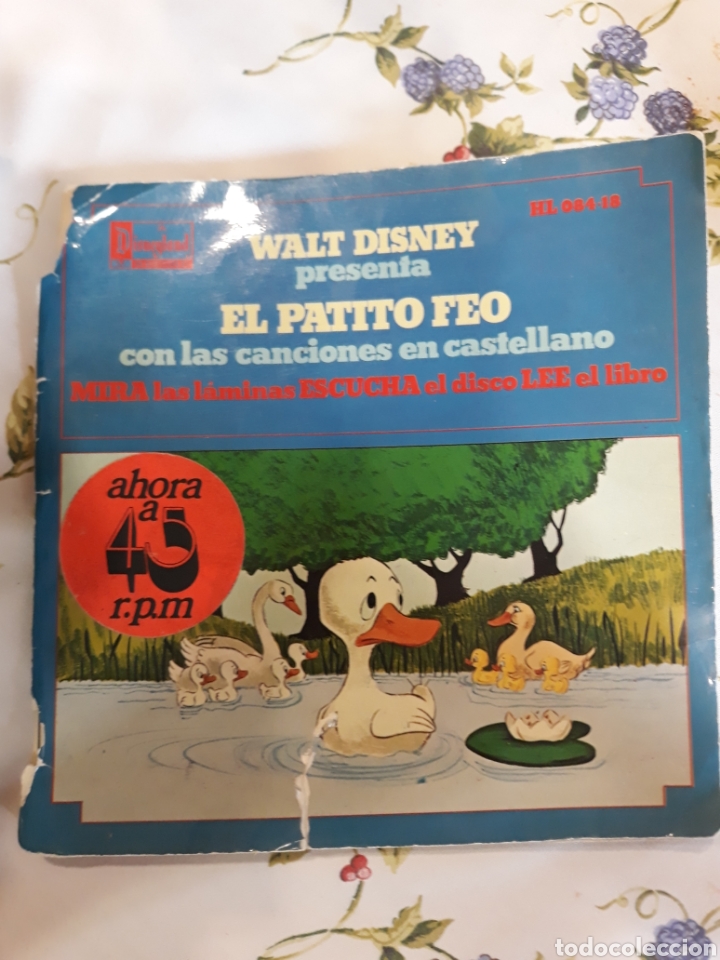 Discos de vinilo: SINGle CUENTO PATITO FEO - Foto 1