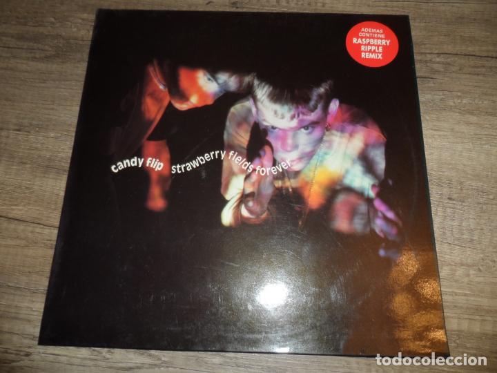 Discos de vinilo: CANDY FLIP - STRAWBERRY FIELDS FOREVER - Foto 1
