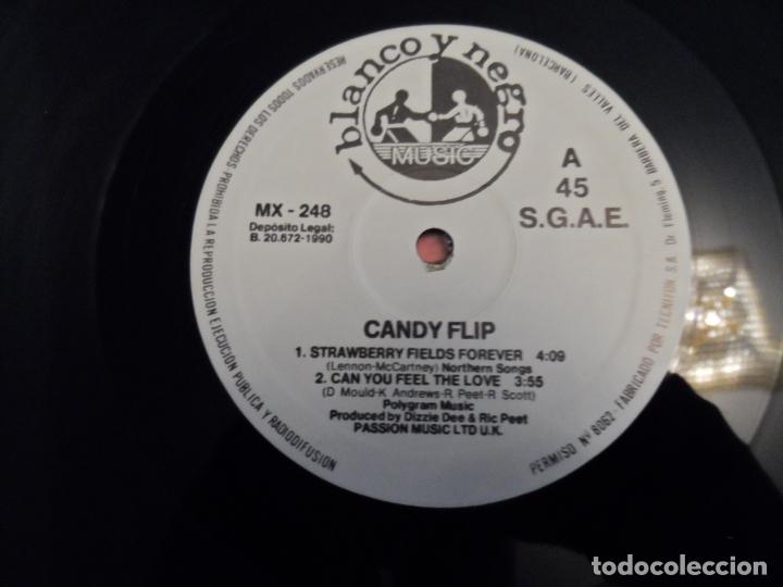 Discos de vinilo: CANDY FLIP - STRAWBERRY FIELDS FOREVER - Foto 3