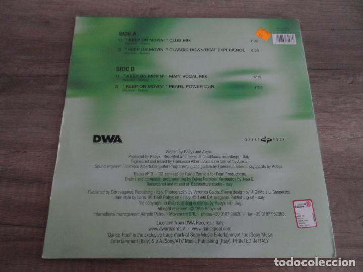 Discos de vinilo: Alexia - Keep on movin - Foto 2