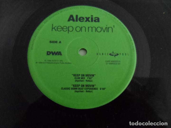 Discos de vinilo: Alexia - Keep on movin - Foto 3