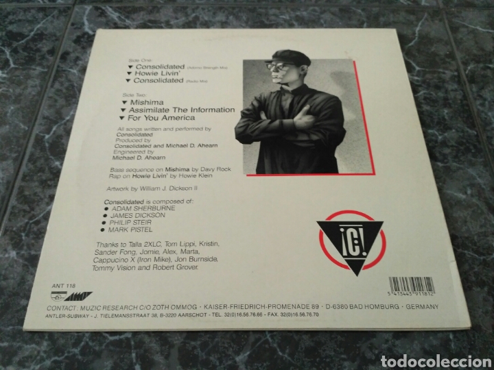 Discos de vinilo: Consolidated - Consolidated! - Foto 2