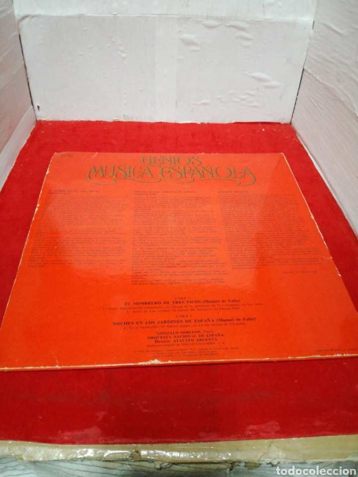 Discos de vinilo: Genio de la m&uacute;sica espa&ntilde;ola Manuel de falla - Foto 2