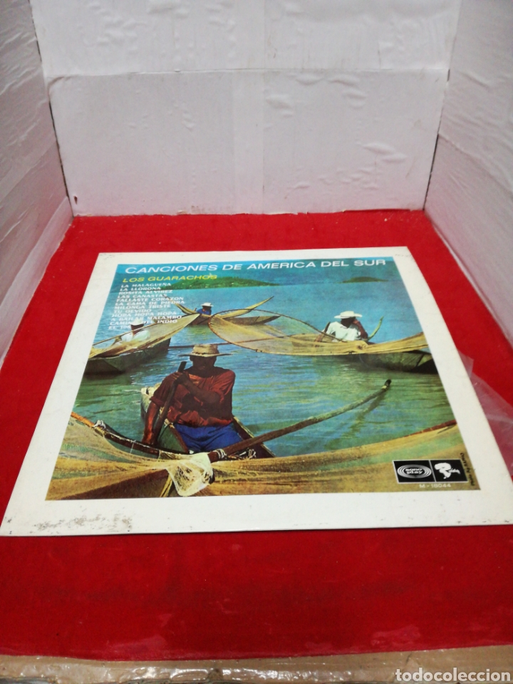 Discos de vinilo: Canciones de Am&eacute;rica del sur los guarachos - Foto 1