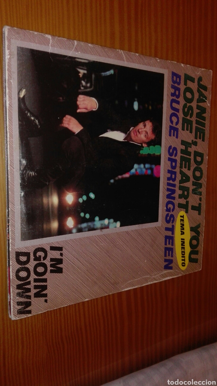 Discos de vinilo: Disco vinilo single BRUCE SPRINGSTEEN - Foto 1