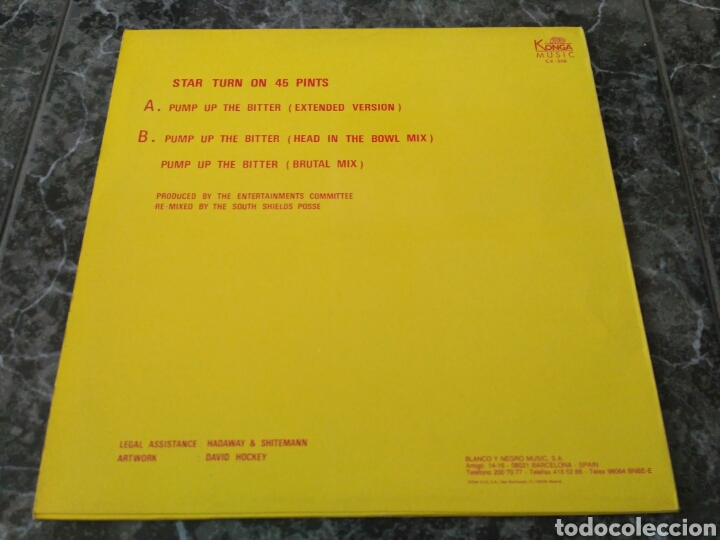 Discos de vinilo: Star Turn On 45 Pints - Pump Up The Bitter - Foto 2