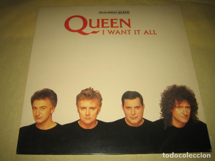Discos de vinilo: QUEEN - MAXI - ED. ESPA&Ntilde;A 1989 - - Foto 1