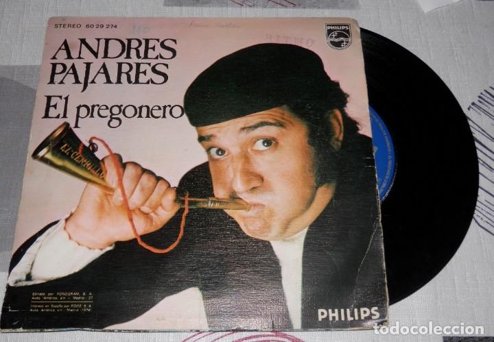 Discos de vinilo: SINGLE DE ANDRES PAJARES - Foto 1