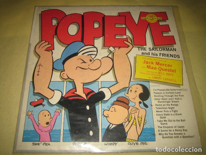 Discos de vinilo: POPEYE - USA 1961 original - Foto 1