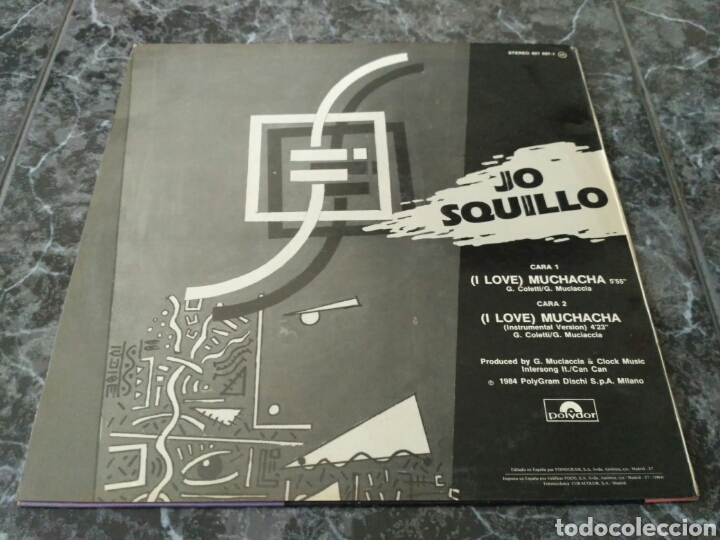 Discos de vinilo: Jo Squillo - (I Love) Muchacha - Foto 2