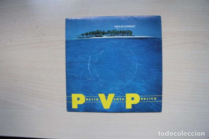 Discos de vinilo: P.V.P.  &lrm;&ndash; &iexcl;Baja De La Hamaca! - sello Virgin 1987 - Foto 1