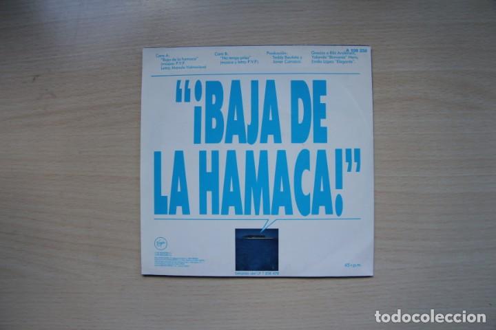 Discos de vinilo: P.V.P.  &lrm;&ndash; &iexcl;Baja De La Hamaca! - sello Virgin 1987 - Foto 2