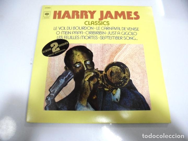 Discos de vinilo: LP DOBLE. HARRY JAMES. CLASSICS. 1975. CBS - Foto 1
