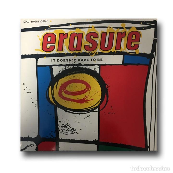 Discos de vinilo: Erasure - It doesnt have to be - Foto 1