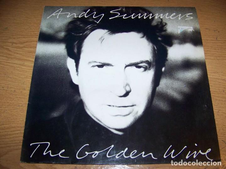 Discos de vinilo: LP ANDY SUMMERS THE GOLDEN WIRE GERMANY - Foto 1