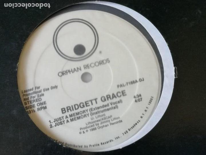 Discos de vinilo: Bridgett Grace - Just A Memory - 1988 - Foto 1