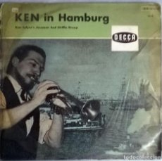 Discos de vinilo: KEN COLYER'S JAZZMEN AND SKIFFLE GROUP. KEN IN HAMBURG. DECCA, GERMANY 1958 LP (BLK 16092). Lote 154170174