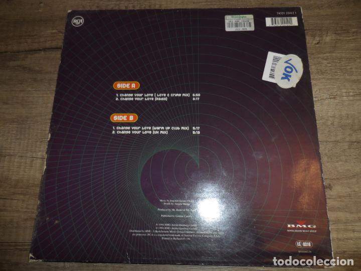Discos de vinilo: Eclipse feat. Angela Martin - Change your love - Foto 2