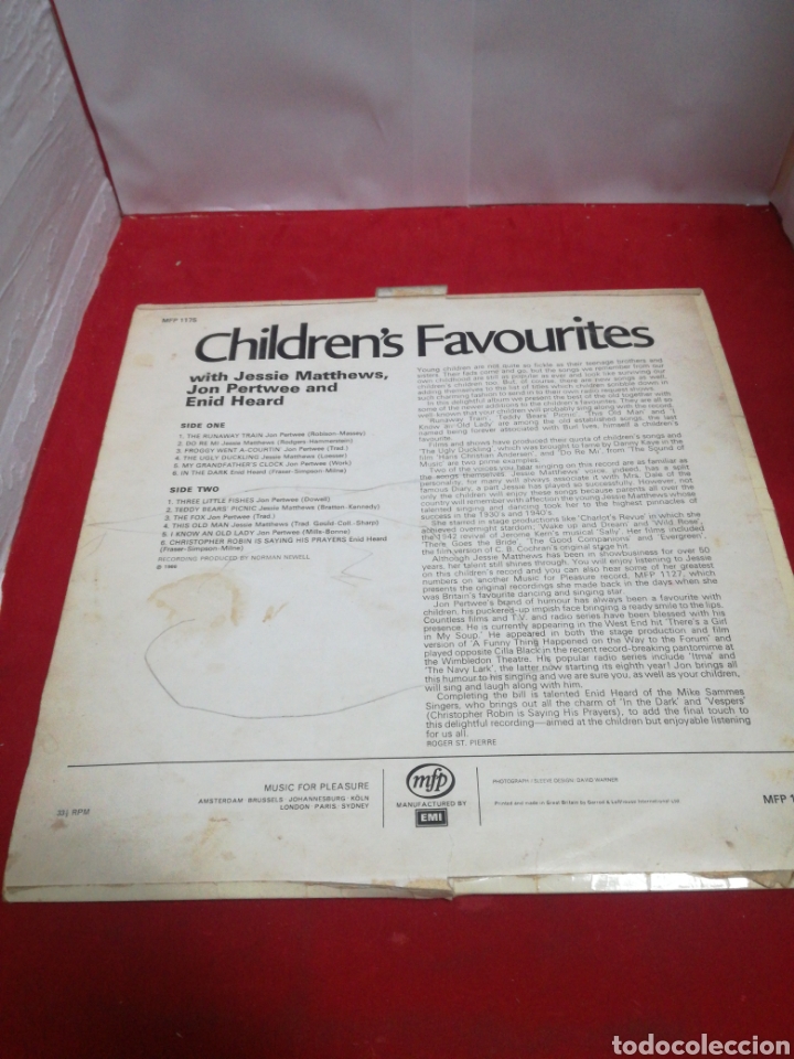 Discos de vinilo: Childrens favorites - Foto 2