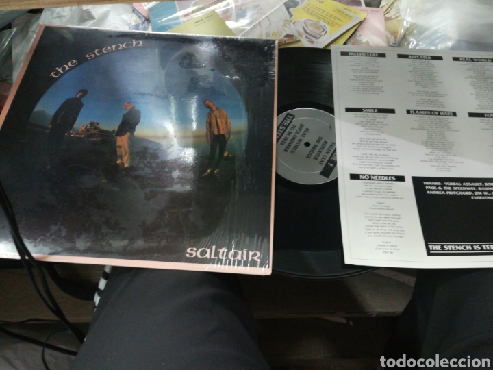 Discos de vinilo: The stench lp saltair u.s.a. 1990 - Foto 1