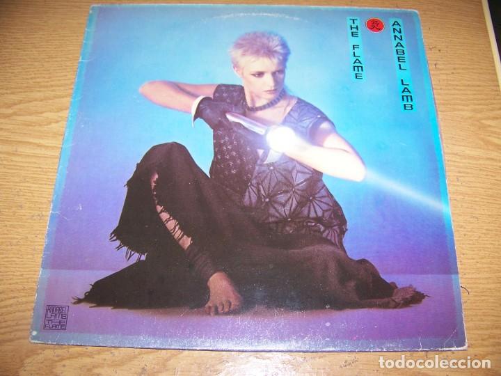 Discos de vinilo: LP ANNABEL LAMB THE FLAME SPAIN 1984 - Foto 1