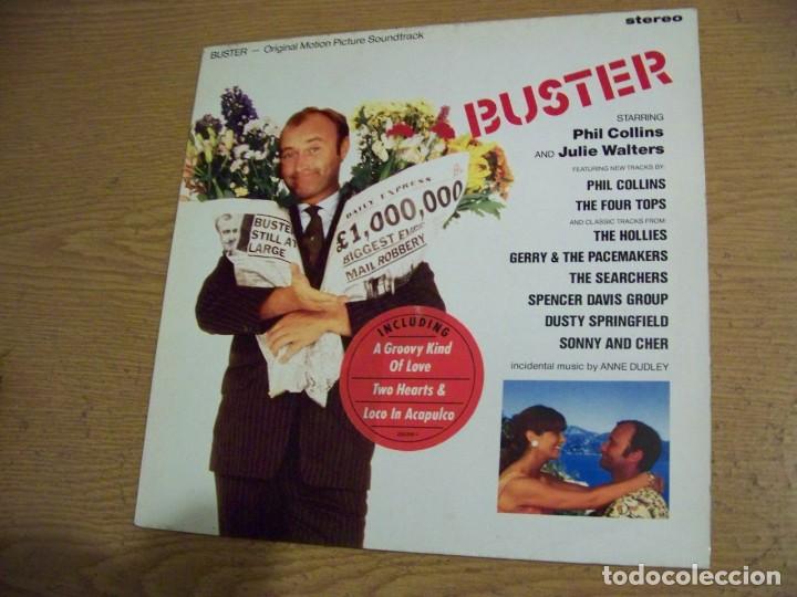 Discos de vinilo: LP BSO BUSTER PHIL COLLINS GERMANY 1988 - Foto 1
