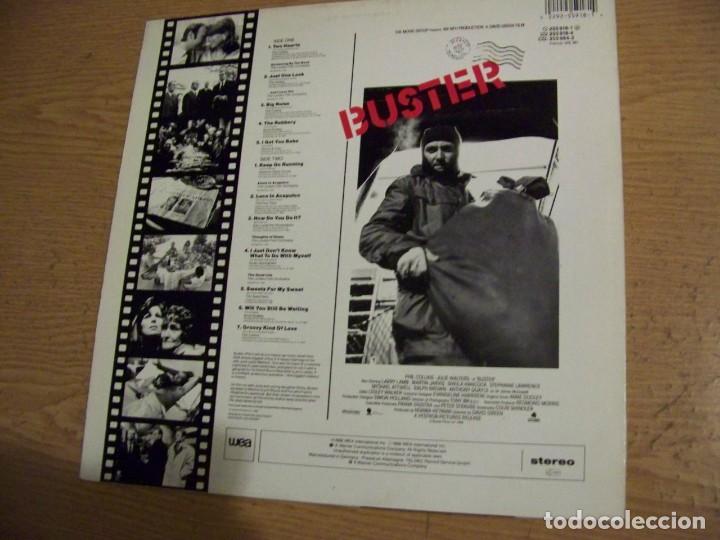 Discos de vinilo: LP BSO BUSTER PHIL COLLINS GERMANY 1988 - Foto 2
