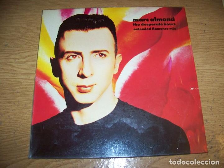 Discos de vinilo: MAXI MARC ALMOND DESPERATE HOURS SPAIN 1990 - Foto 1