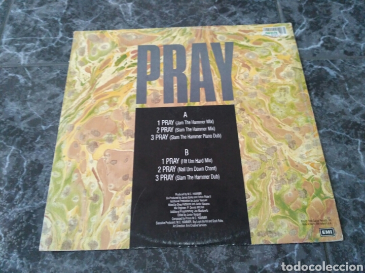 Discos de vinilo: MC Hammer - Pray - Foto 2