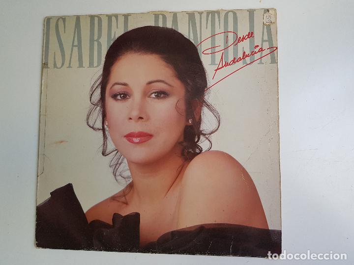 Discos de vinilo: ISABEL PANTOJA - DESDE ANDALUC&Iacute;A (VINILO) - Foto 1